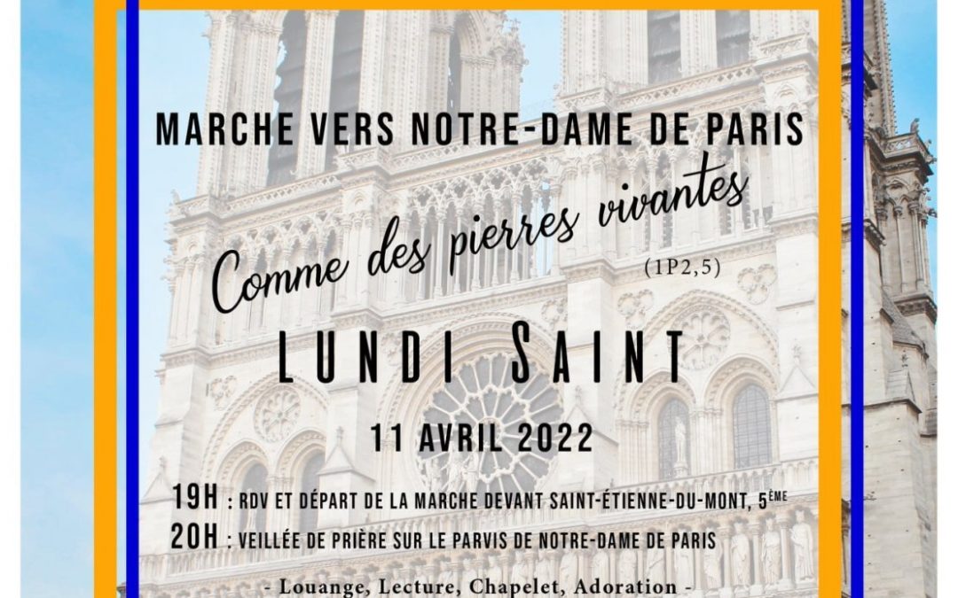 Marche vers Notre-Dame de Paris (3e édition)